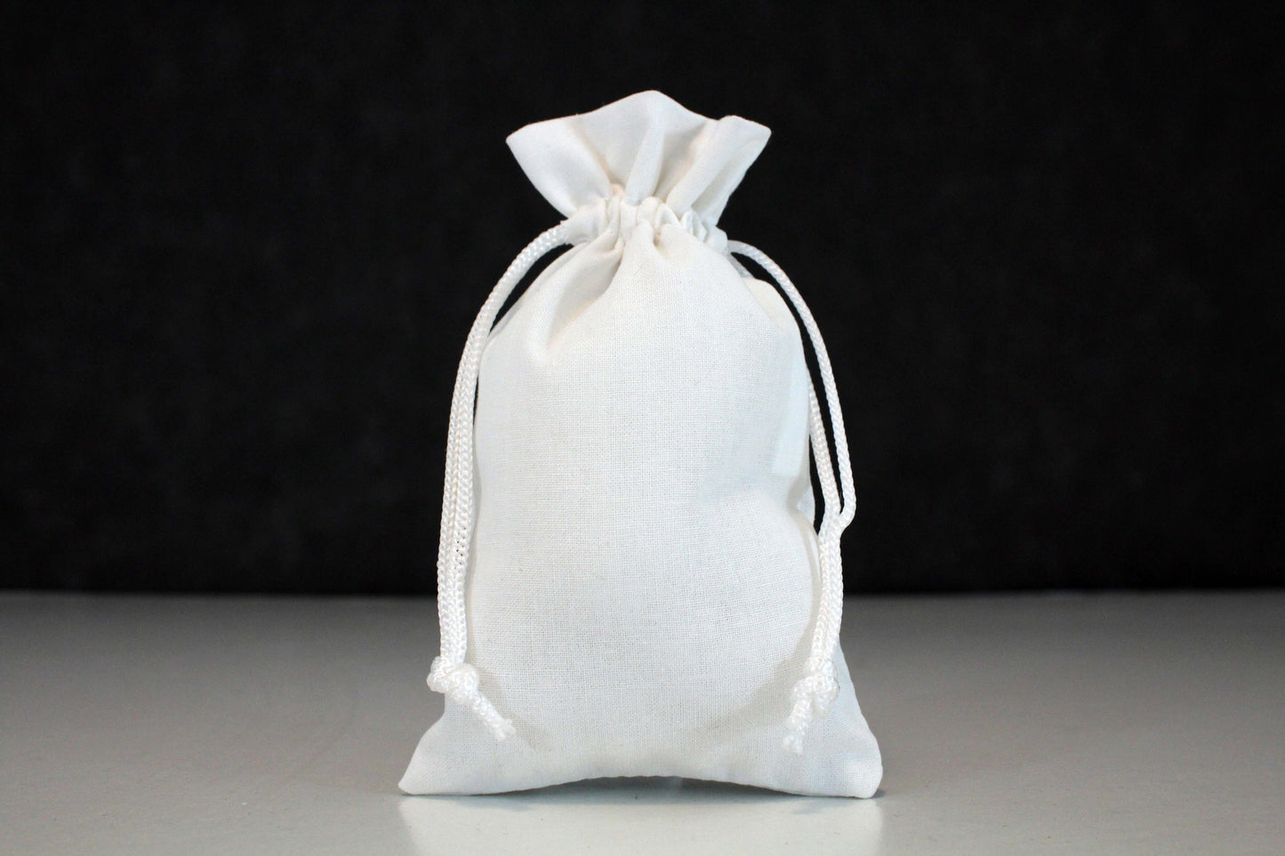 Sacchetto in cotone con chiusura a caramella