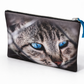 Pochette “Sguardo Blu” – Stampa Fotografica Effetto Pelle
