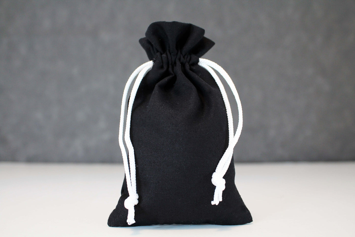 Sacchetto in cotone con chiusura a caramella