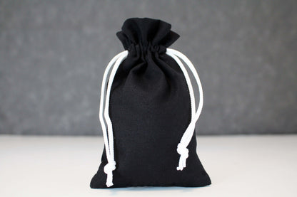 Sacchetto in cotone con chiusura a caramella